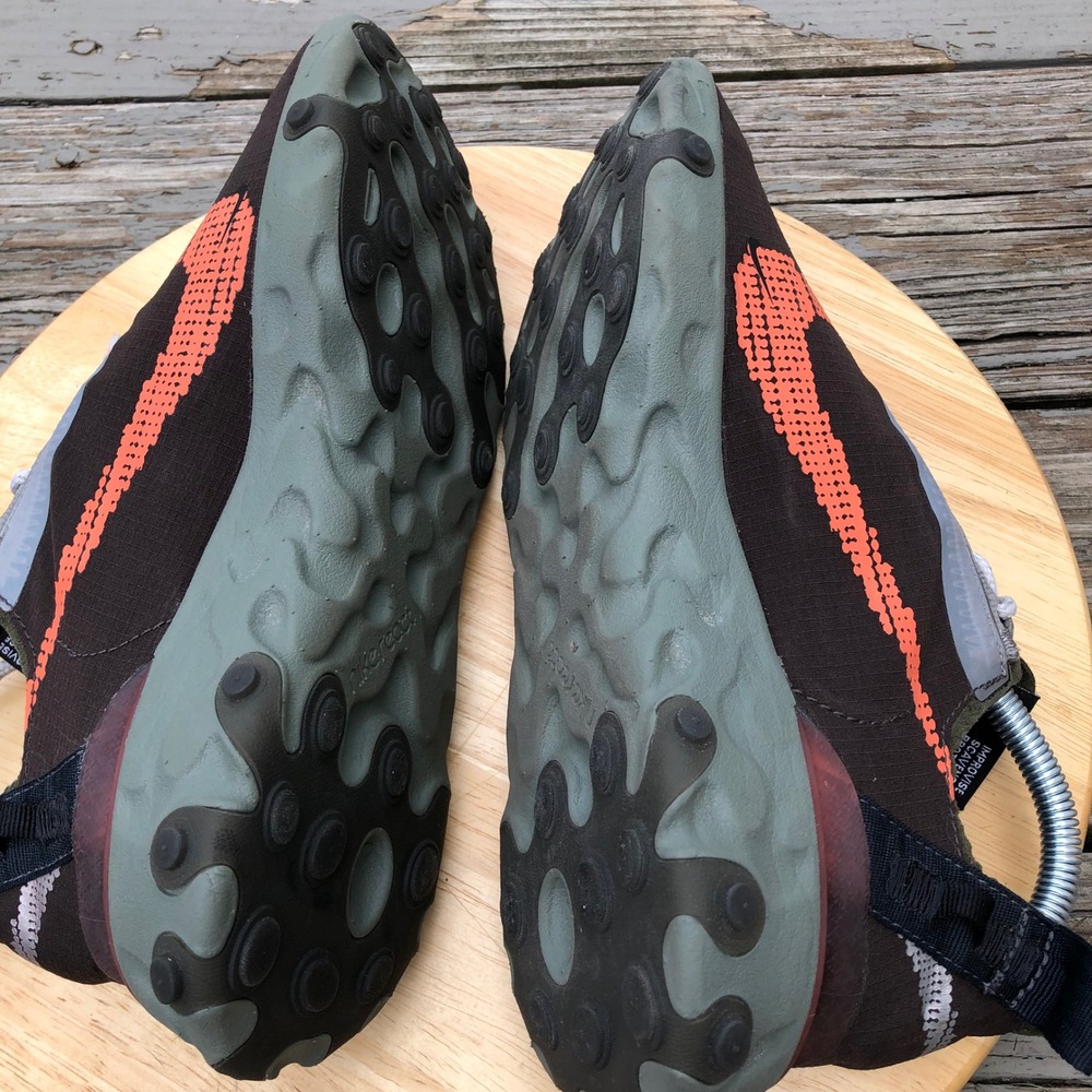 Nike React Runner ISPA Shoes Men 7 Gorpcore Velvet Brown Terra Orange AR8555-200 - Picture 6 of 16